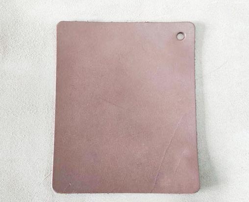 SVT008 Vegetable tanned leather Coffee color