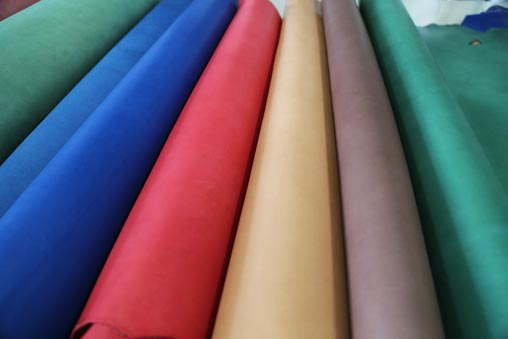 SVT010 Vegetable tanned leather colored
